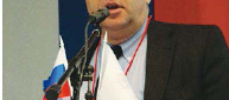 Michel Baudin speaking in Russia