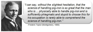 Frederick Taylor quote